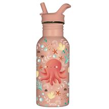 Stainless steel bottle 500 ml - Slurpy the octopus SJ-SB1099 Sassi Junior 1