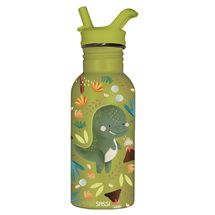 Stainless steel bottle 500 ml - Cracky the dinosaur SJ-SB1112 Sassi Junior 1