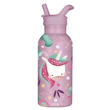 Stainless steel bottle 350 ml - Sparkly the unicorn SJ-SB1167 Sassi Junior 1