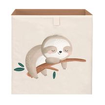 Square storage box - Gnawy the sloth SJ-MX1464 Sassi Junior 1