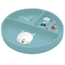 Silicone plate - Munchy the bear SJ-SI1679 Sassi Junior 1