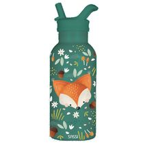 Stainless steel bottle 350 ml - Crunchy the fox SJ-SB1761 Sassi Junior 1