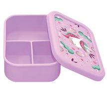 Silicone lunch box - Sparkly the unicorn SJ-SI0863 Sassi Junior 1