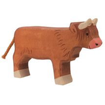 Higland cattle figure HZ-80556 Holztiger 1