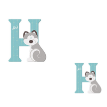 Letter H - Husky SE-83008 Sevi 1