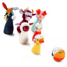 Farm bowling pins LL83159 Lilliputiens 1