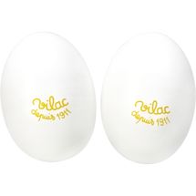 Pair of white maracas V8377 Vilac 1