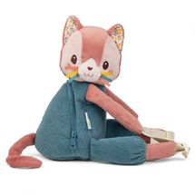 Soft backpack Jeanne the cat LI-84487 Lilliputiens 1