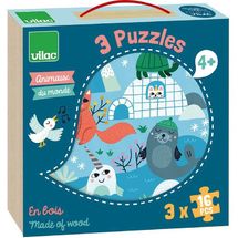 Puzzles Animals of the world V8530 Vilac 1