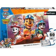 Puzzle Paw Patrol and dinosaurs 60 pcs N86575 Nathan 1