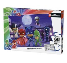 Puzzle PJ Masks vs. Super Villains 60 pcs N865857 Nathan 1