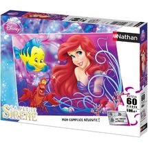 Puzzle Ariel The Little Mermaid 60 pcs N86634 Nathan 1