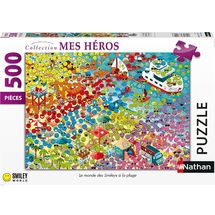 Puzzle The world of Smilies 500 pcs N872381 Nathan 1