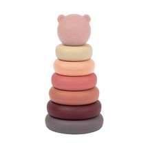 Silicone stacking tower pink NA876841 Nattou 1