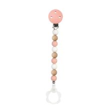 Dummy chain silicone pink white NA877619 Nattou 1