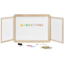 Magnetic whiteboard with 2 panels JJ8807 Jeujura 1