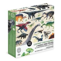 Dinosaur Puzzle 500 Pieces V9625 Vilac 1