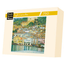 Malcesine on Lake Garda by Klimt A197-750 Puzzle Michele Wilson 1