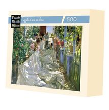 Sewing the Sail by Sorolla A339-500 Puzzle Michele Wilson 1