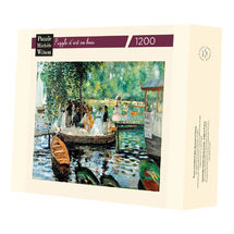 La Grenouillère by Renoir A450-1200 Puzzle Michele Wilson 1