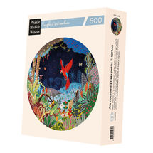 Nocturnal macaw and its young by Alain Thomas A618-500 Puzzle Michele Wilson 1