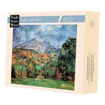 Mount Sainte-Victoire by Cezanne A882-650 Puzzle Michele Wilson 1
