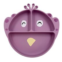 Silicone divided suction plate Mrs Peacock TX-96-463 Trixie 1