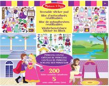 200 reusable stickers - princess castles MD-14306 Melissa & Doug 1