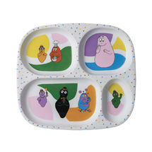 Plate tray with compartments Barbapapa PJ-BA935R Petit Jour 1