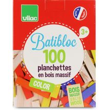 Batibloc color 100 planchettes V2125 Vilac 1