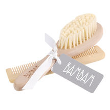 Wooden brush and comb BB81510 BAMBAM 1