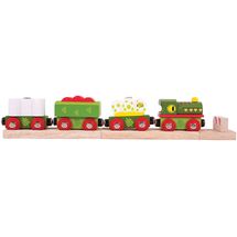 Dinosaur railway engine and carriages BJT465 Bigjigs Toys 1