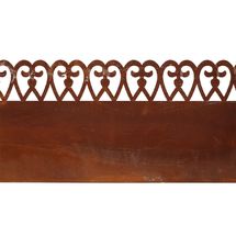 Lawn edging rust curls rolled up ED-PS29 Esschert Design 1