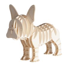 3D Paper model - French Bulldog FRI-11639 Fridolin 1