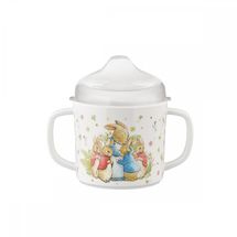 Double-handled cup Peter rabbit white PJ-BP904T Petit Jour 1