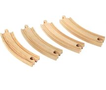 Rails flexibles pour train en bois / Extension Brio / Imaginarium / Thomas  / Lillabo / Melissa & Doug -  France