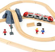 Rails flexibles pour train en bois / Extension Brio / Imaginarium / Thomas  / Lillabo / Melissa & Doug -  France