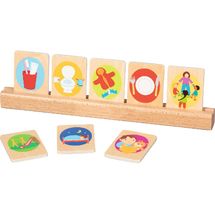 Daily routine cards for children GK58292 Goki 1