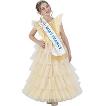 Miss France gold dress 128 cm CHAKS-C4722128 Chaks 1