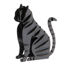 3D Paper model - black cat FRI-11635 Fridolin 1