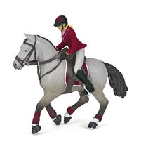 Show horse and its rider figure PA-51563 Papo 1