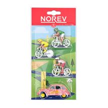Citroën 2CV and 3 cyclists NO-318993 Norev 1
