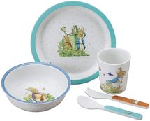 5-pieces set Pierre Rabbit blue PJ-BP701BP Petit Jour 1