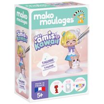 Molding box Little girl and her hamster MM39126 Mako Créations 1