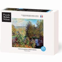 A spot in the garden at Montgeron by Monet A1367-80 Puzzle Michele Wilson 1