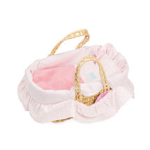 28 cm doll moses basket PE800106 Petitcollin 1