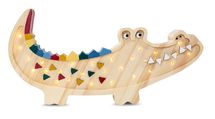 Little Lights Crocodile Lamp Caribbean Wood LL052-000 Little Lights 1