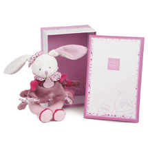 Cherry rabbit rattle DC2700 Doudou et Compagnie 1