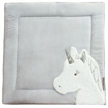 Tapidou Unicorn grey and silver DC3336 Doudou et Compagnie 1