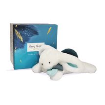 Happy Pop Rabbit Pompon blue DC3737 Doudou et Compagnie 1